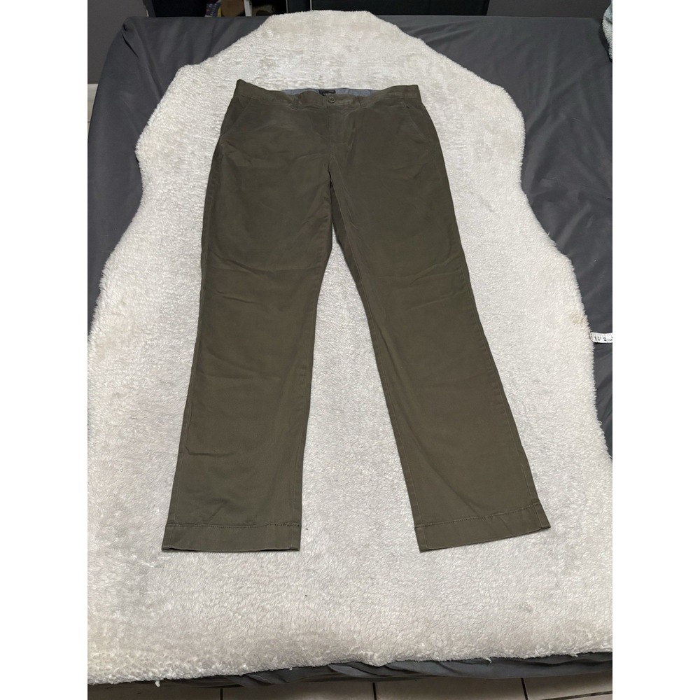 J Crew 770 Straight Men's Olive Green Chino Pants Size 32x30